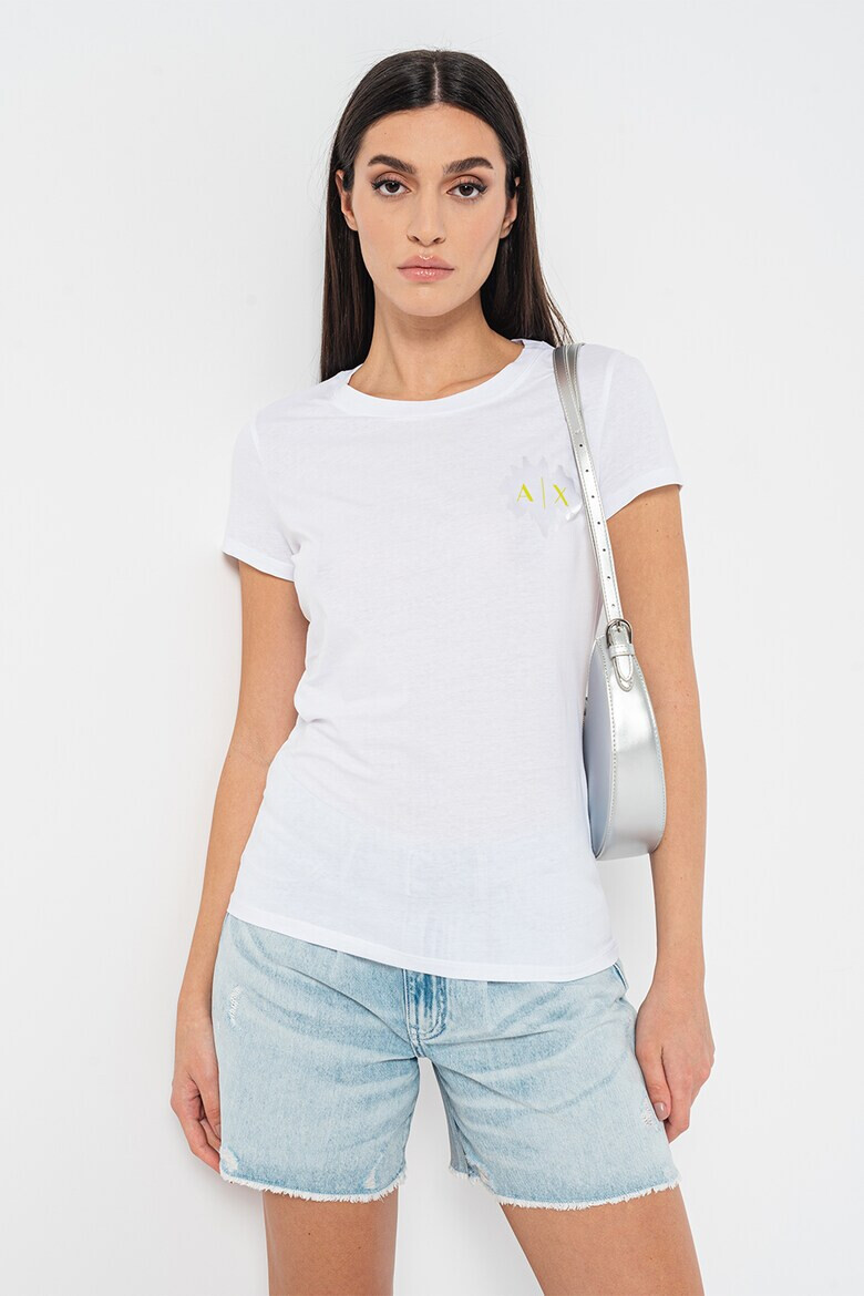 ARMANI EXCHANGE Тениска с лого - Pepit.bg
