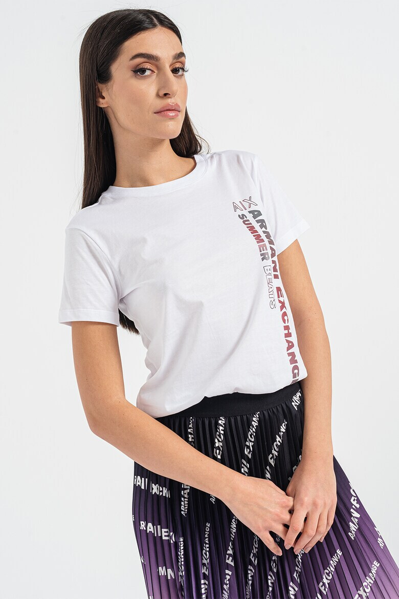 ARMANI EXCHANGE Тениска с лого - Pepit.bg