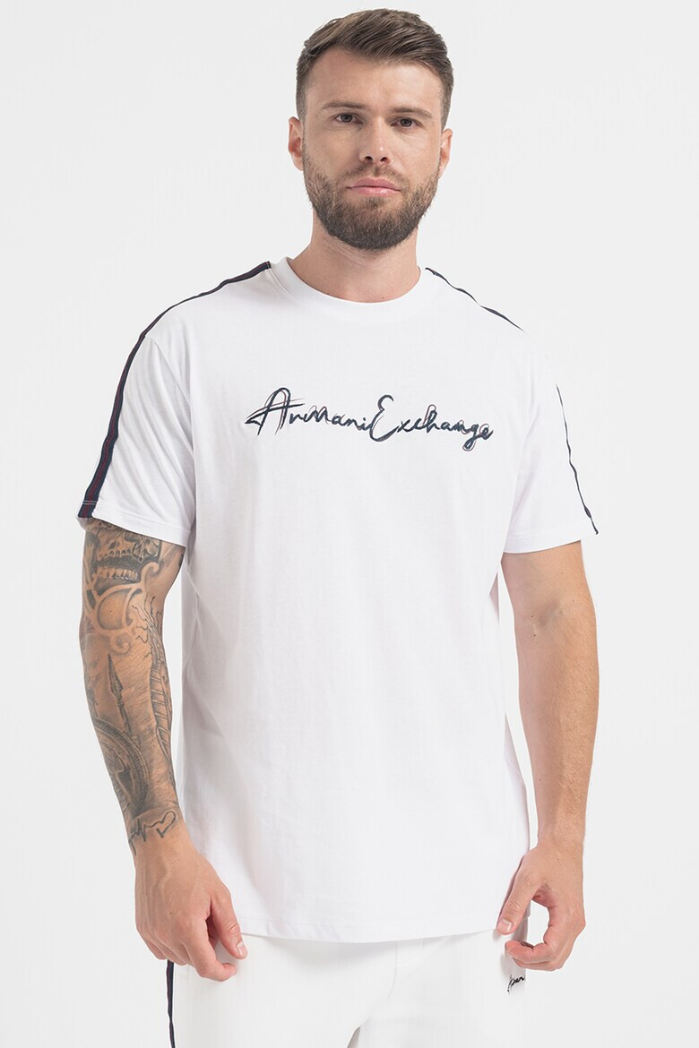 ARMANI EXCHANGE Тениска с лого - Pepit.bg