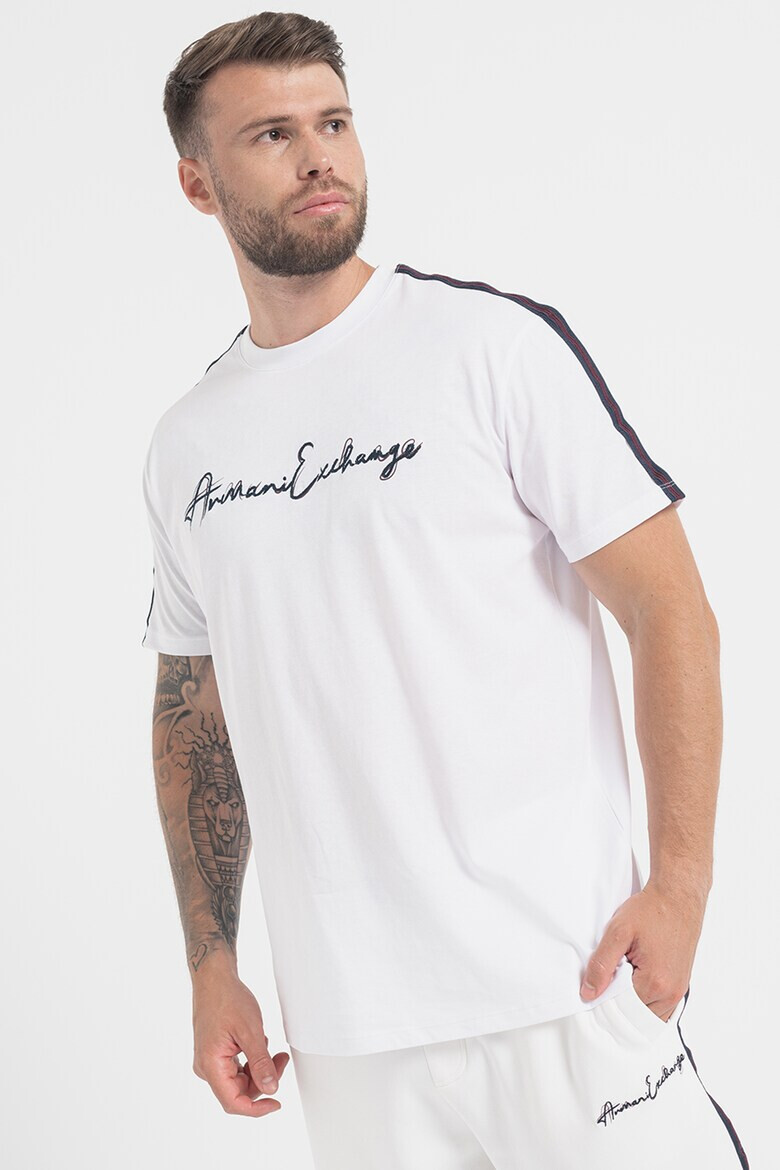 ARMANI EXCHANGE Тениска с лого - Pepit.bg