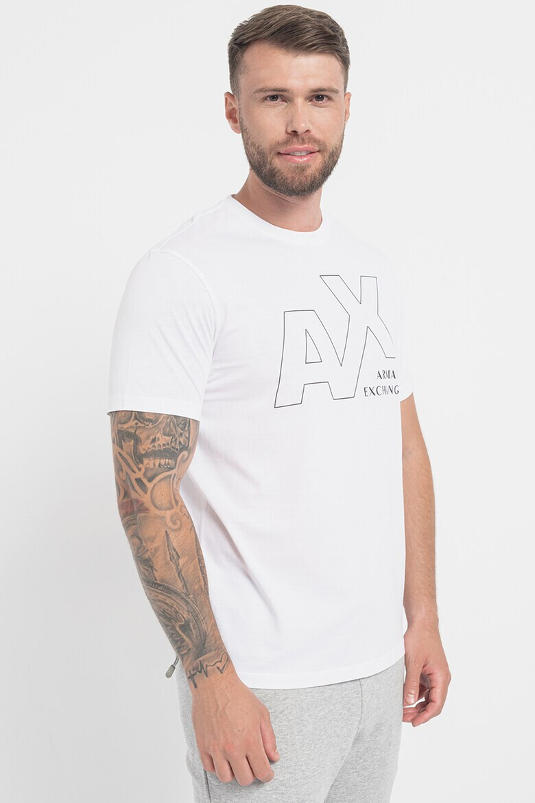 ARMANI EXCHANGE Тениска с лого - Pepit.bg