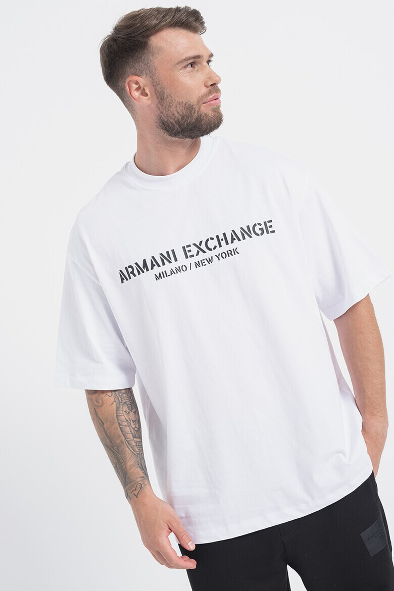ARMANI EXCHANGE Тениска с лого - Pepit.bg