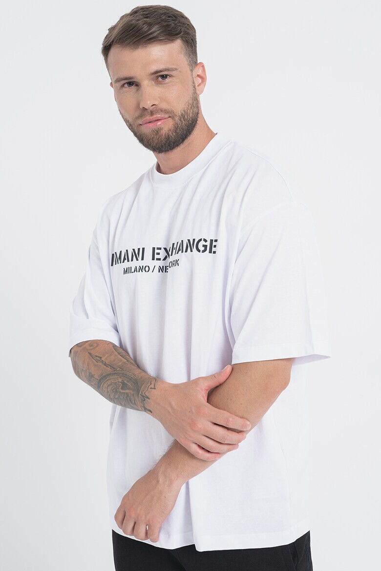 ARMANI EXCHANGE Тениска с лого - Pepit.bg