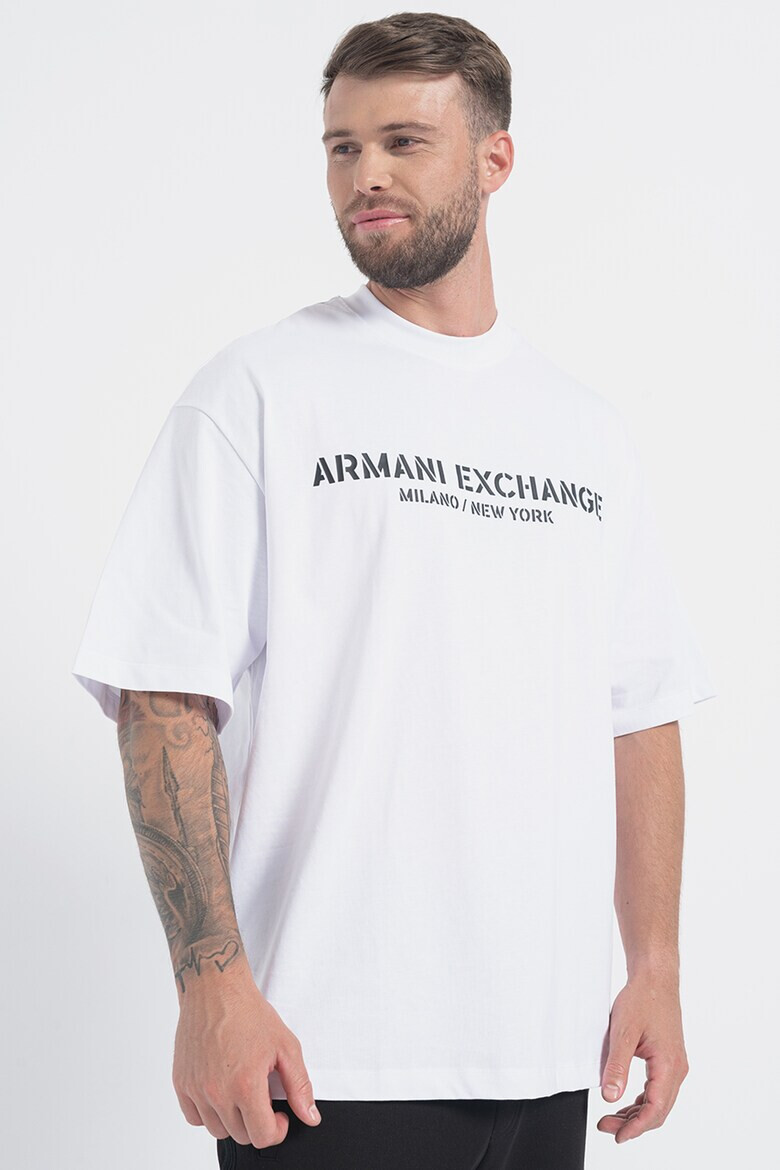 ARMANI EXCHANGE Тениска с лого - Pepit.bg