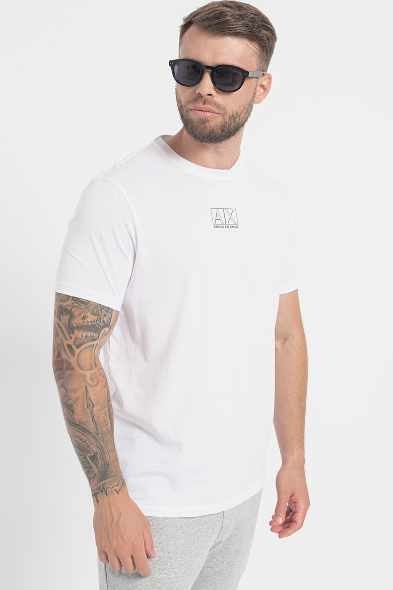 ARMANI EXCHANGE Тениска с лого - Pepit.bg