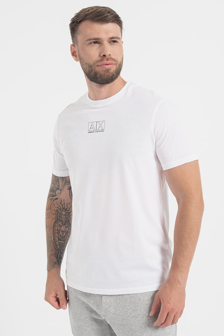 ARMANI EXCHANGE Тениска с лого - Pepit.bg