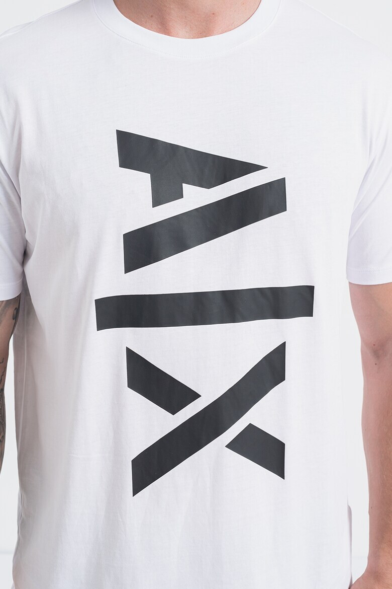 ARMANI EXCHANGE Памучна тениска с лого - Pepit.bg