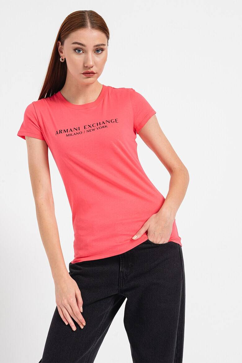 ARMANI EXCHANGE Тениска с лого - Pepit.bg
