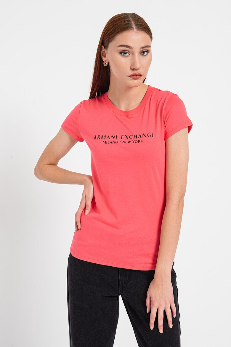 ARMANI EXCHANGE Тениска с лого - Pepit.bg