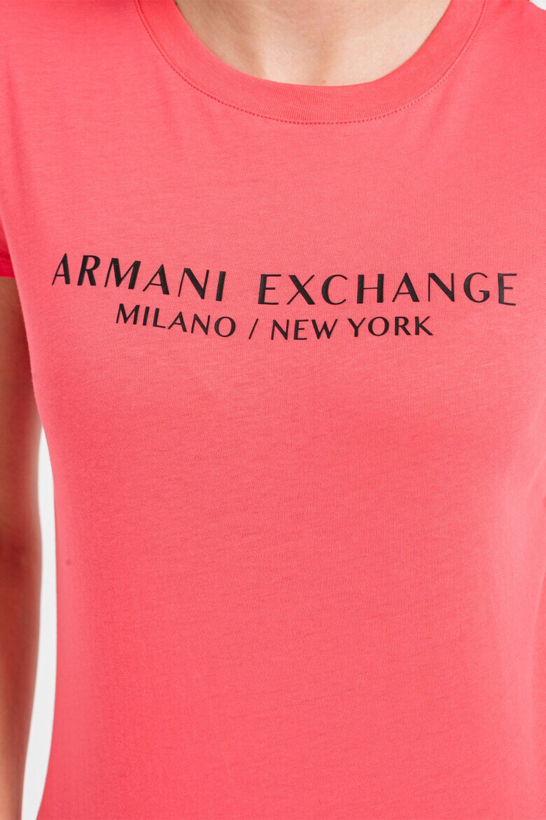 ARMANI EXCHANGE Тениска с лого - Pepit.bg