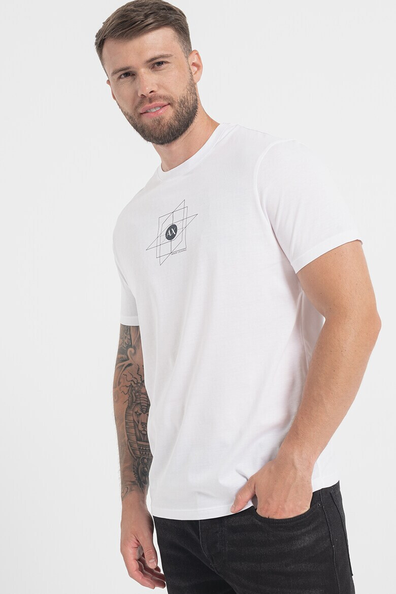ARMANI EXCHANGE Тениска с лого - Pepit.bg