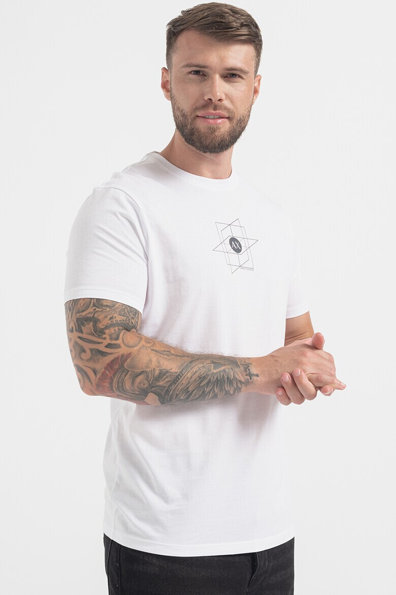 ARMANI EXCHANGE Тениска с лого - Pepit.bg