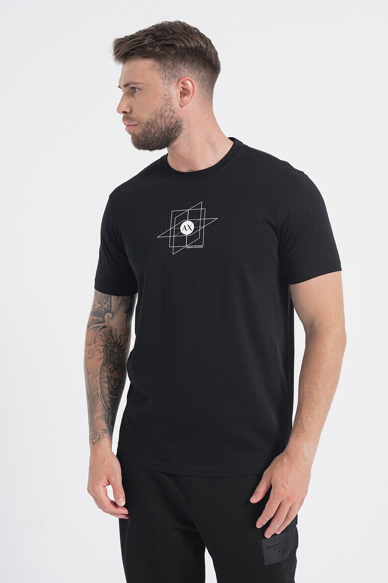 ARMANI EXCHANGE Тениска с лого - Pepit.bg