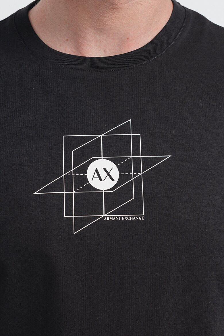 ARMANI EXCHANGE Тениска с лого - Pepit.bg