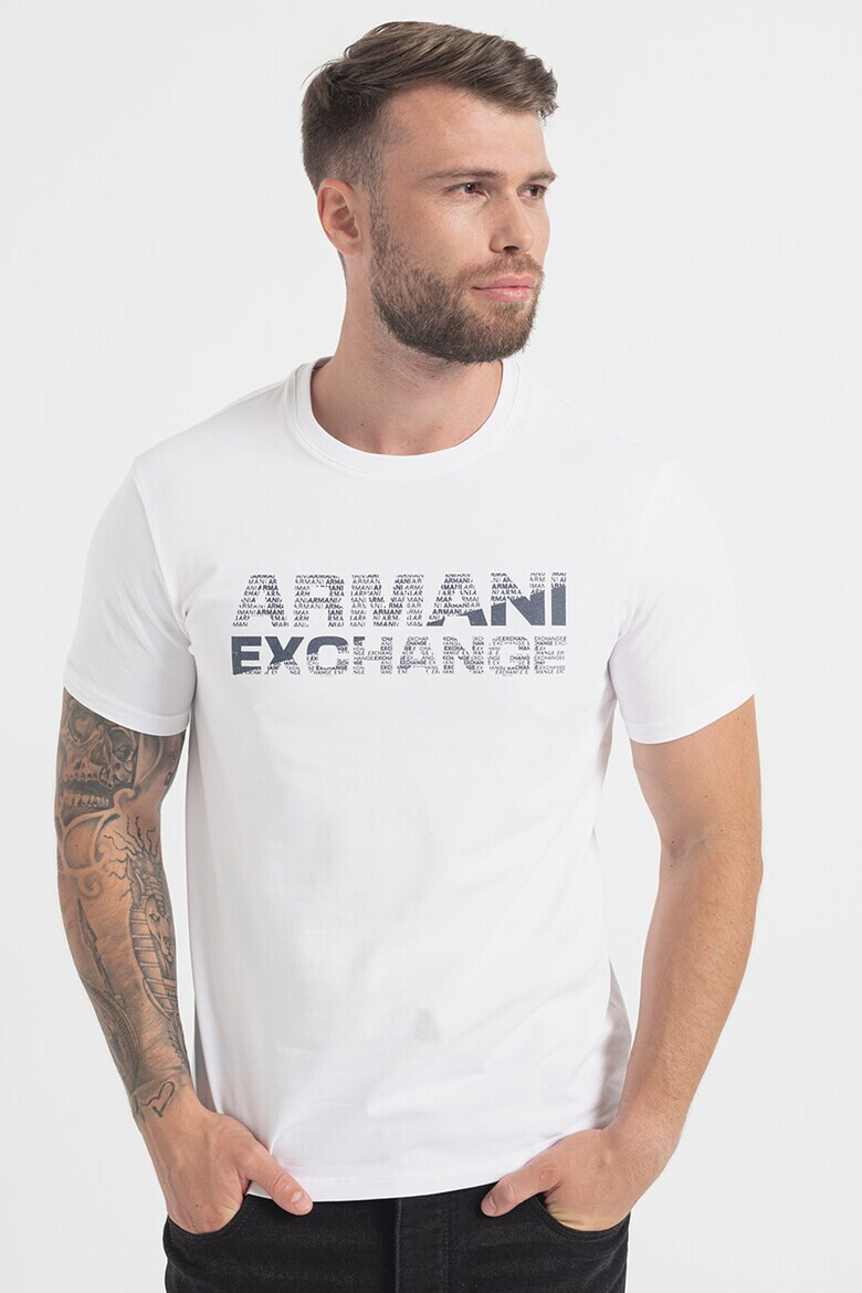 ARMANI EXCHANGE Тениска с лого - Pepit.bg