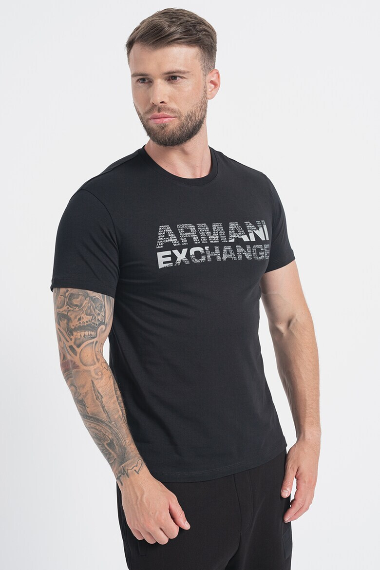 ARMANI EXCHANGE Тениска с лого - Pepit.bg