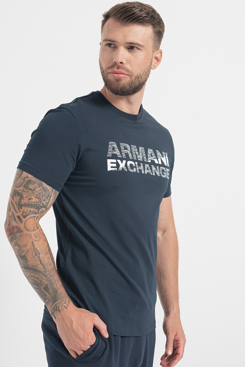 ARMANI EXCHANGE Тениска с лого - Pepit.bg
