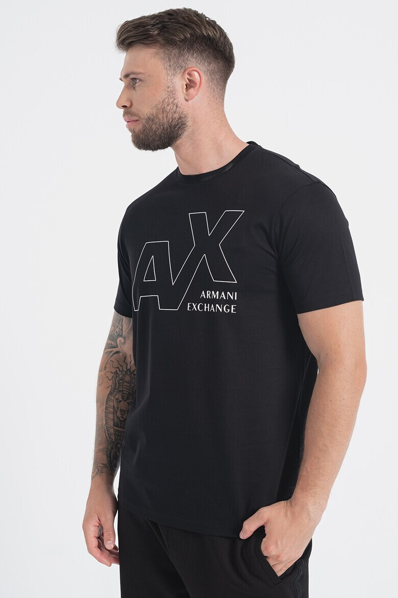 ARMANI EXCHANGE Тениска с лого - Pepit.bg
