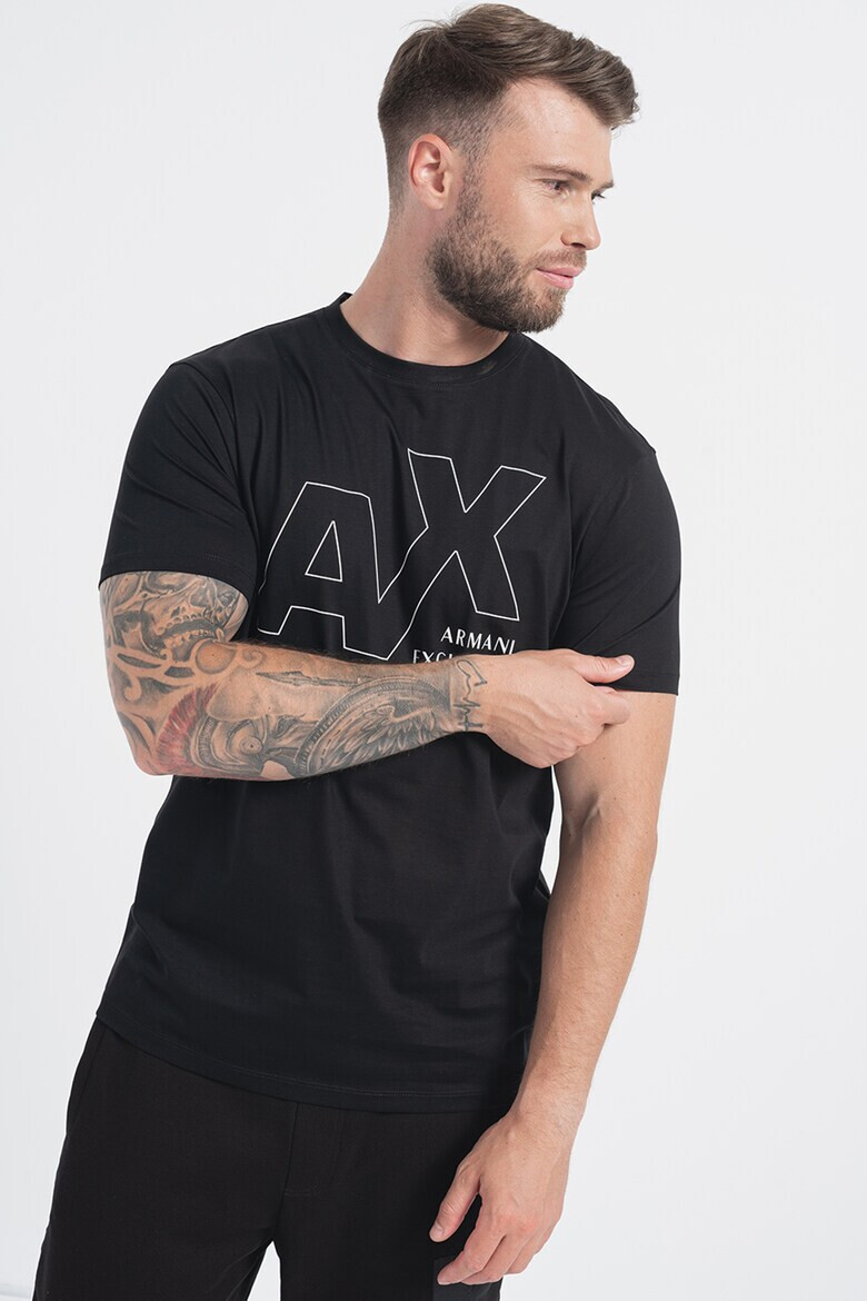 ARMANI EXCHANGE Тениска с лого - Pepit.bg