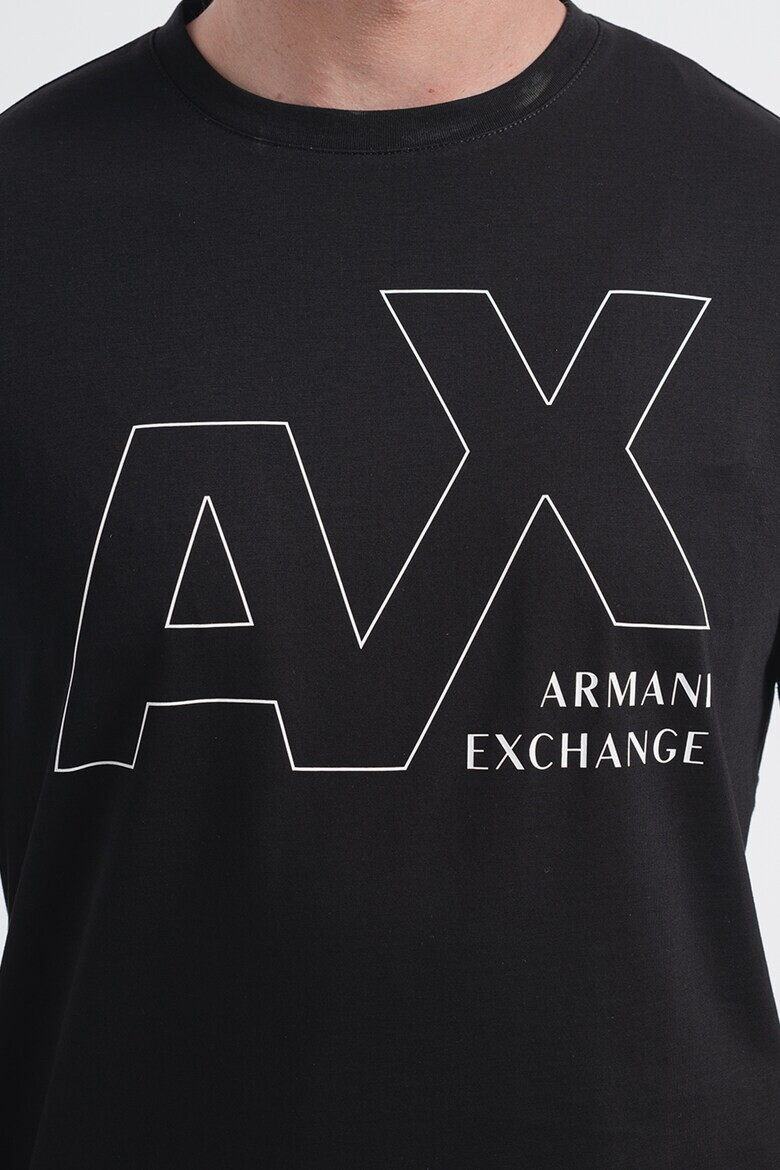 ARMANI EXCHANGE Тениска с лого - Pepit.bg