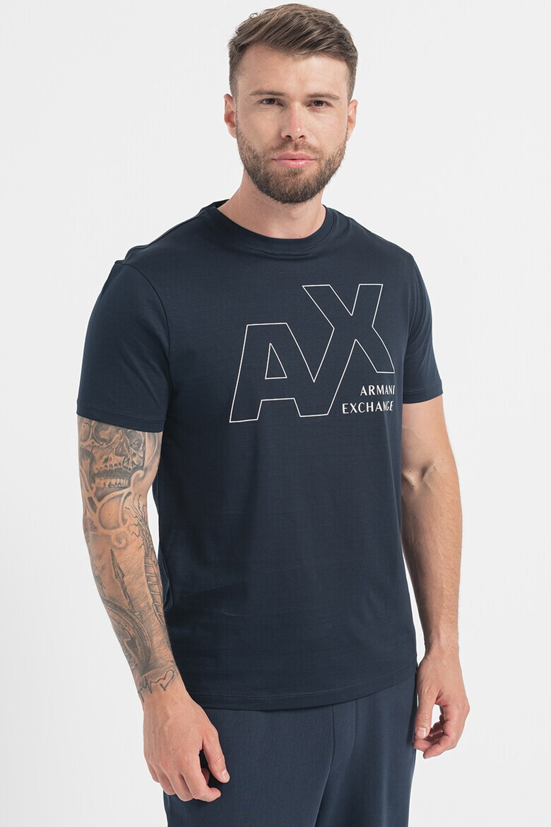 ARMANI EXCHANGE Тениска с лого - Pepit.bg