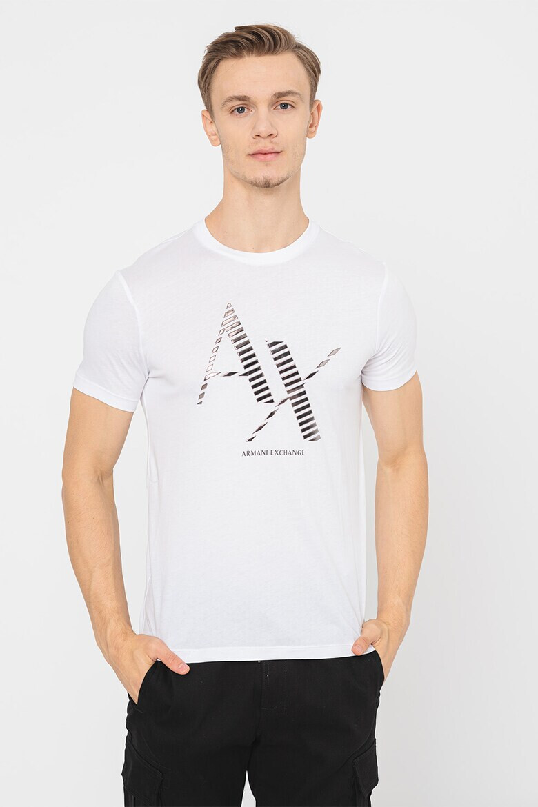 ARMANI EXCHANGE Тениска с лого - Pepit.bg
