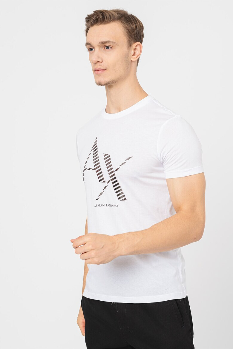 ARMANI EXCHANGE Тениска с лого - Pepit.bg