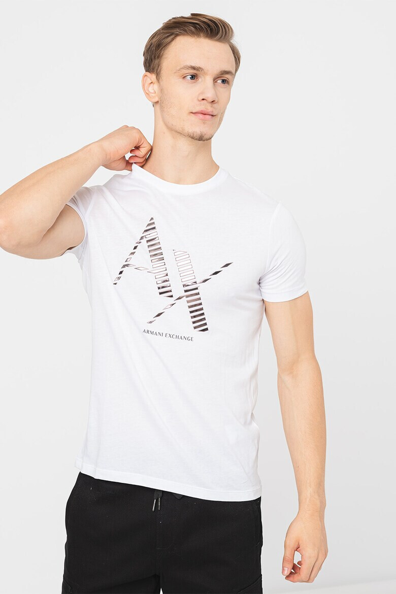 ARMANI EXCHANGE Тениска с лого - Pepit.bg