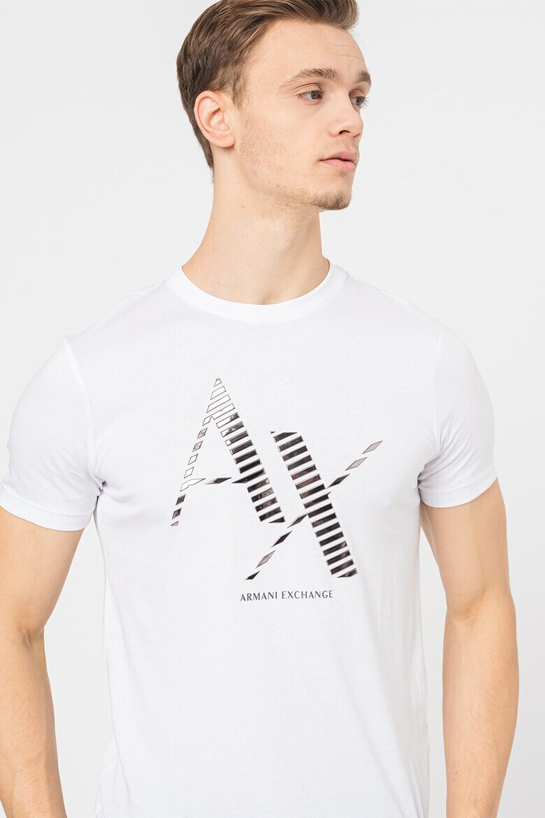 ARMANI EXCHANGE Тениска с лого - Pepit.bg