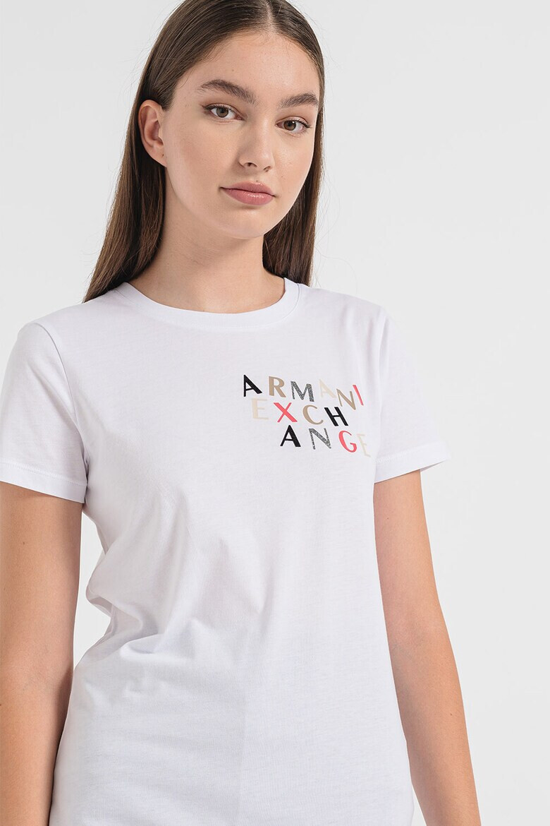 ARMANI EXCHANGE Тениска с лого - Pepit.bg