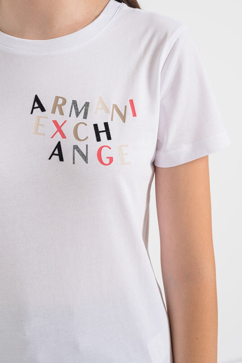 ARMANI EXCHANGE Тениска с лого - Pepit.bg