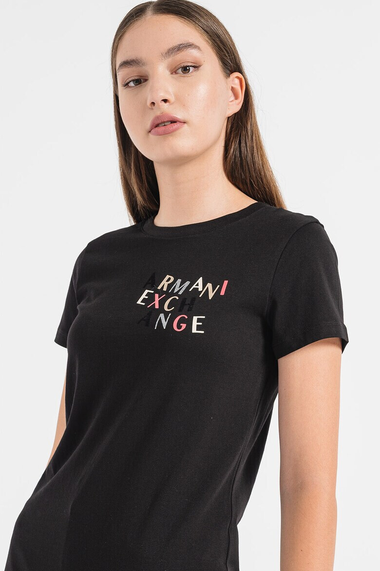 ARMANI EXCHANGE Тениска с лого - Pepit.bg