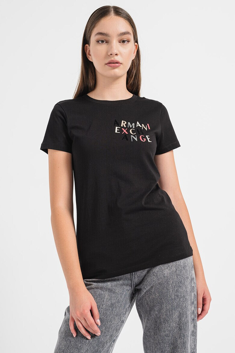 ARMANI EXCHANGE Тениска с лого - Pepit.bg