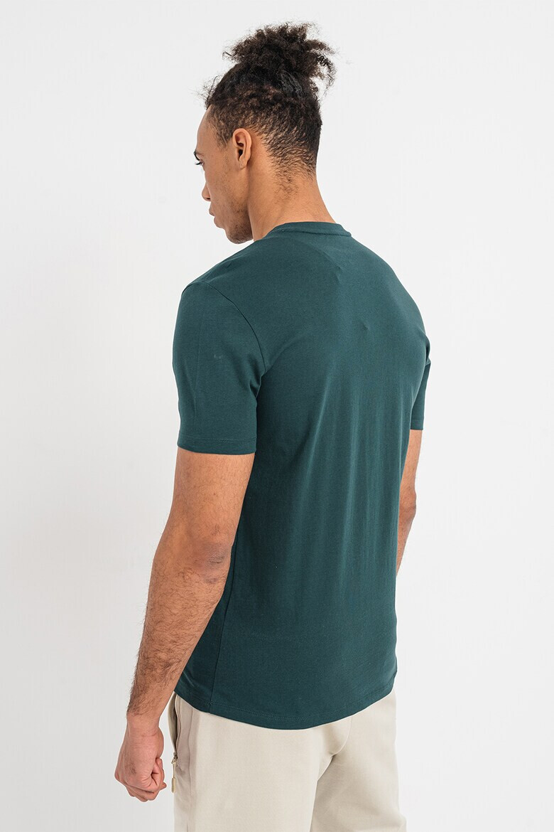 ARMANI EXCHANGE Тениска с лого и шпиц - Pepit.bg