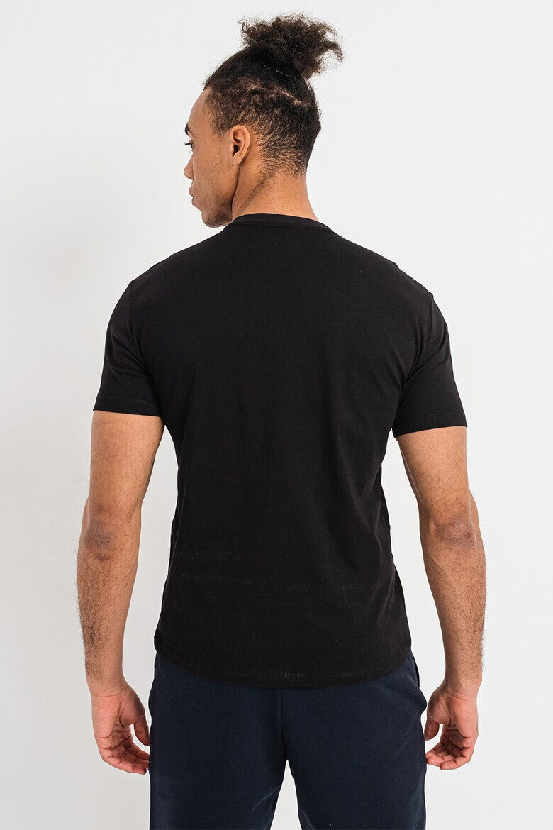 ARMANI EXCHANGE Тениска с лого и шпиц - Pepit.bg