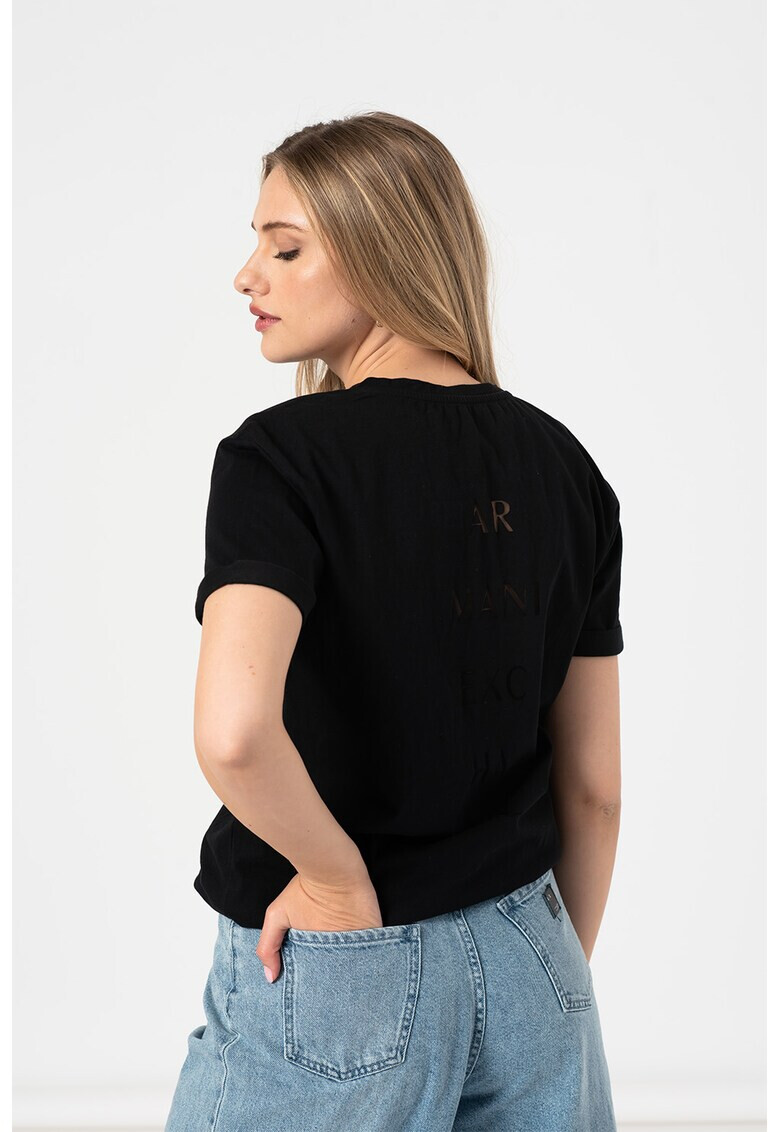ARMANI EXCHANGE Тениска с лого на гърба - Pepit.bg