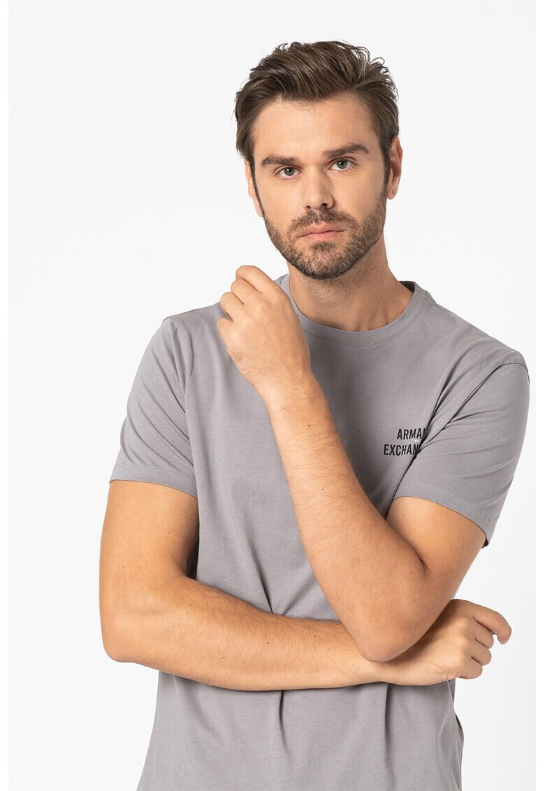 ARMANI EXCHANGE Тениска с лого на гърдите - Pepit.bg