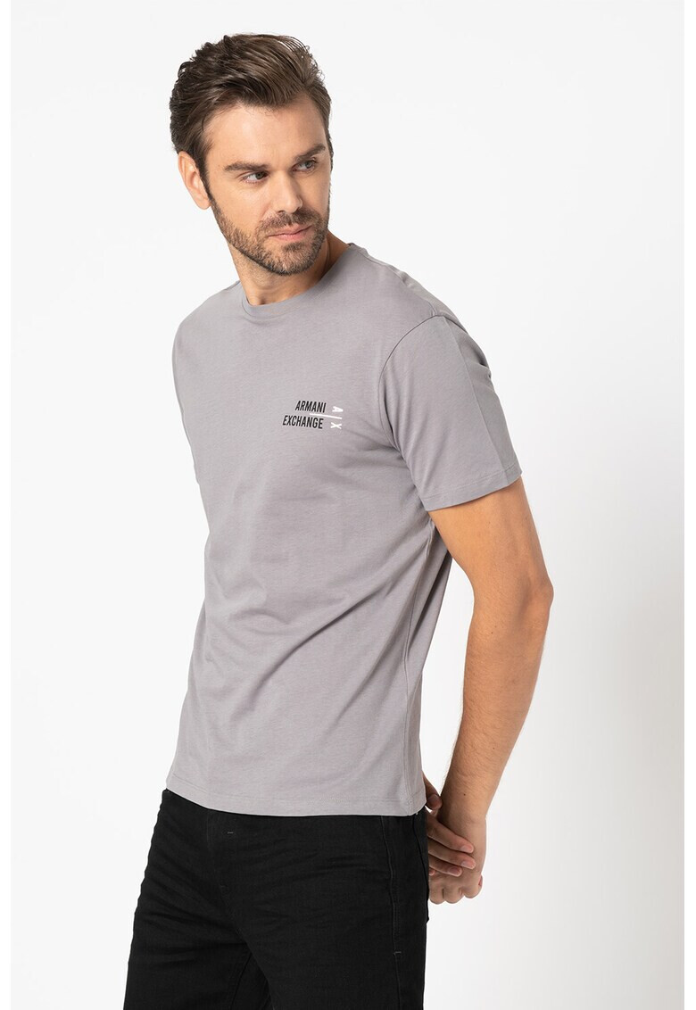 ARMANI EXCHANGE Тениска с лого на гърдите - Pepit.bg