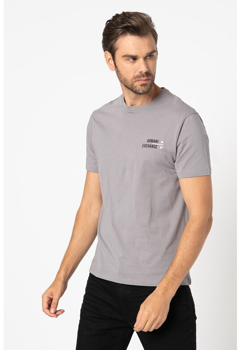ARMANI EXCHANGE Тениска с лого на гърдите - Pepit.bg