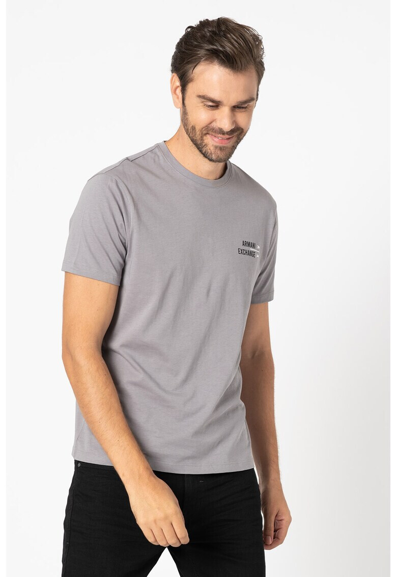 ARMANI EXCHANGE Тениска с лого на гърдите - Pepit.bg