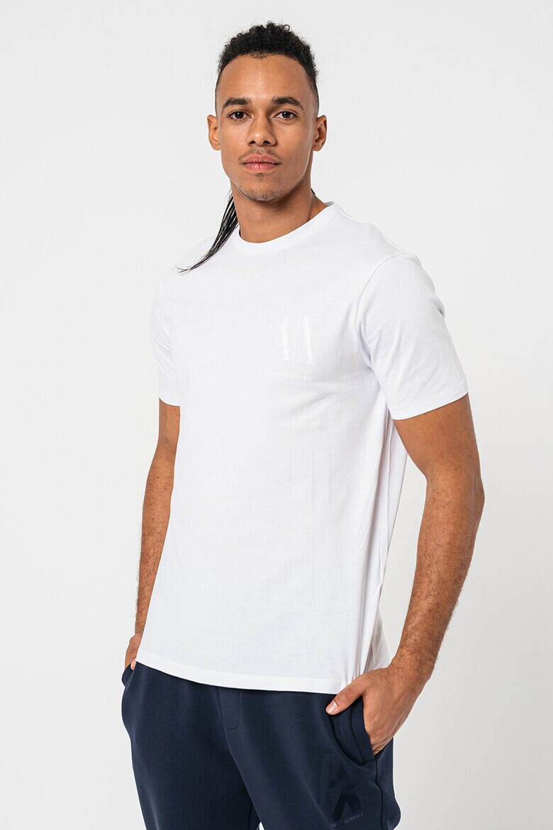 ARMANI EXCHANGE Тениска с лого на гърдите - Pepit.bg