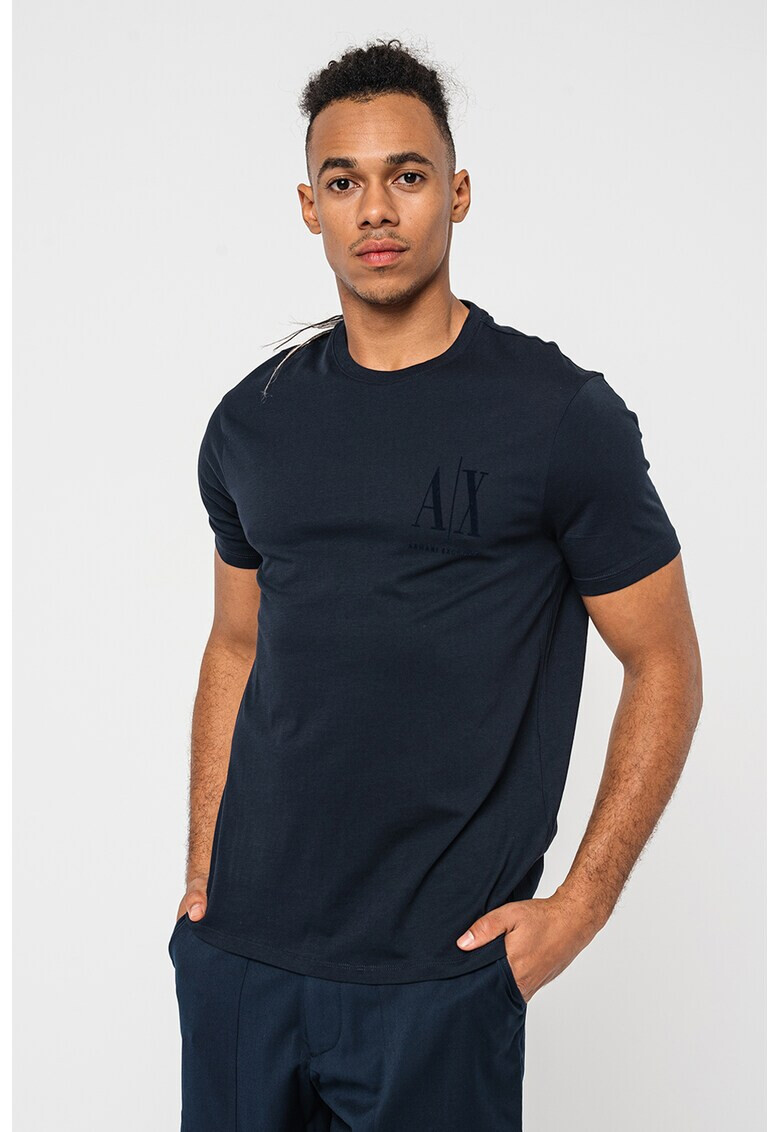 ARMANI EXCHANGE Тениска с лого на гърдите - Pepit.bg