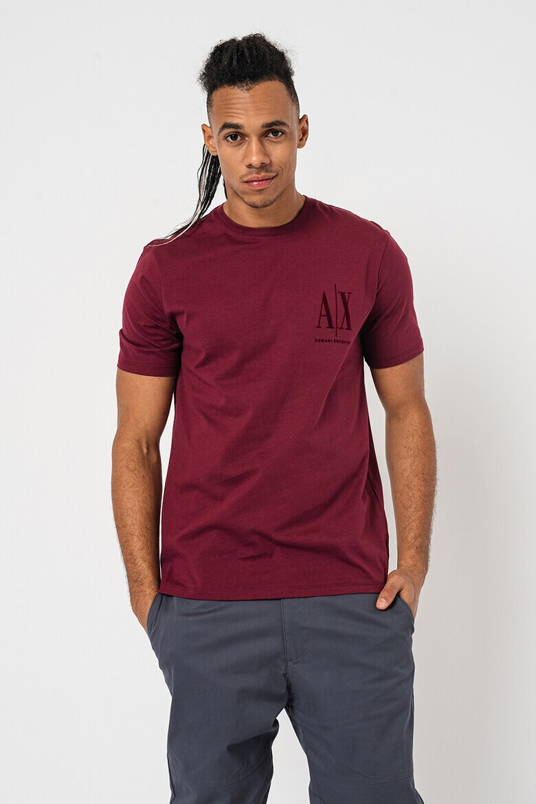 ARMANI EXCHANGE Тениска с лого на гърдите - Pepit.bg