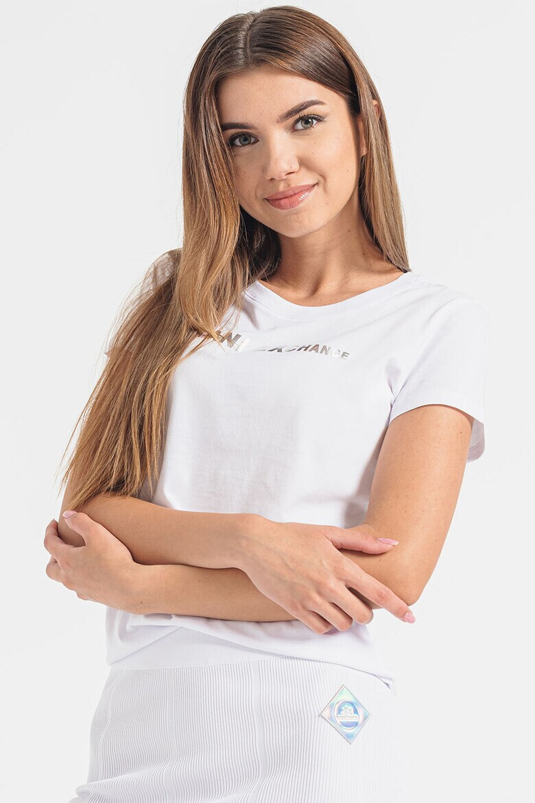 ARMANI EXCHANGE Тениска с лого на гърдите - Pepit.bg