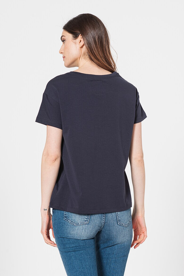 ARMANI EXCHANGE Тениска с лого от капси - Pepit.bg