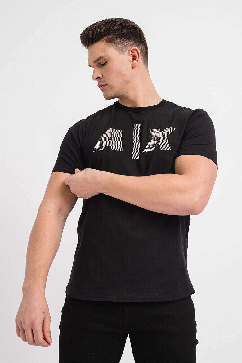 ARMANI EXCHANGE Тениска с монограм - Pepit.bg