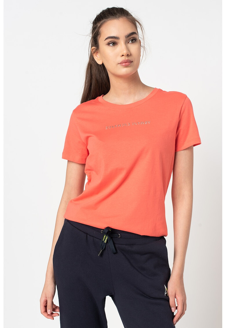 ARMANI EXCHANGE Тениска с овално деколте - Pepit.bg