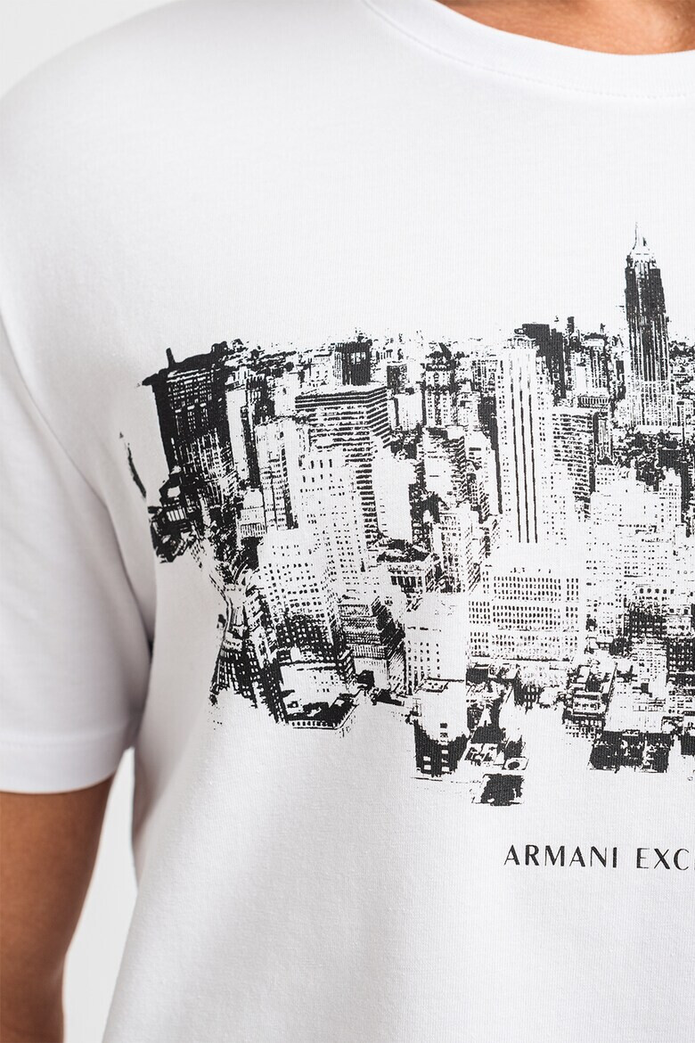 ARMANI EXCHANGE Тениска с овално деколте - Pepit.bg