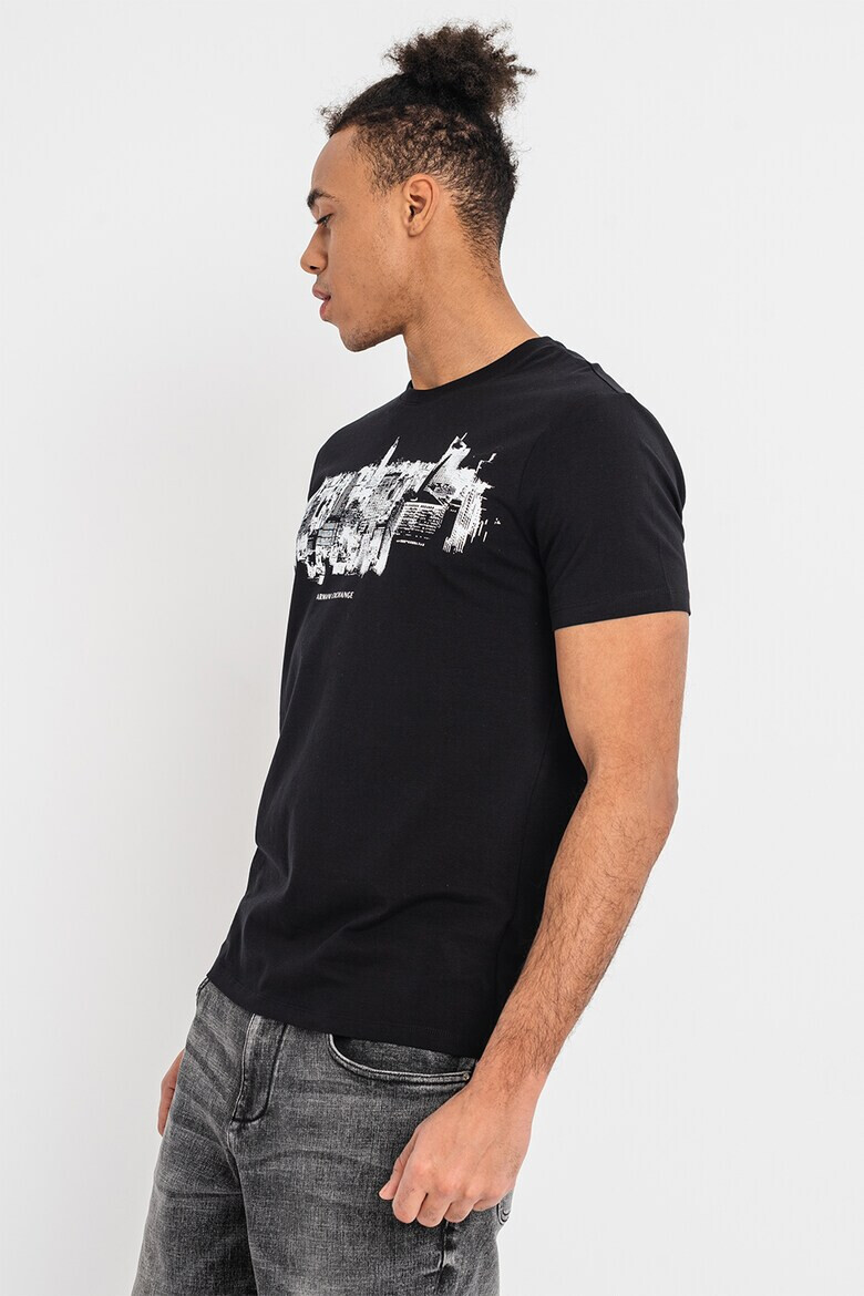 ARMANI EXCHANGE Тениска с овално деколте - Pepit.bg