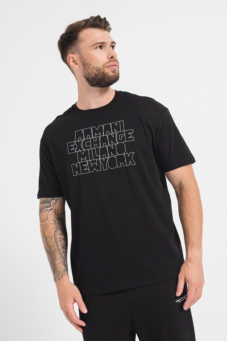 ARMANI EXCHANGE Тениска с овално деколте - Pepit.bg